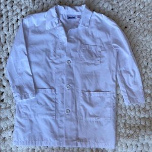 Kids lab or chefs coat -worn once for performance.